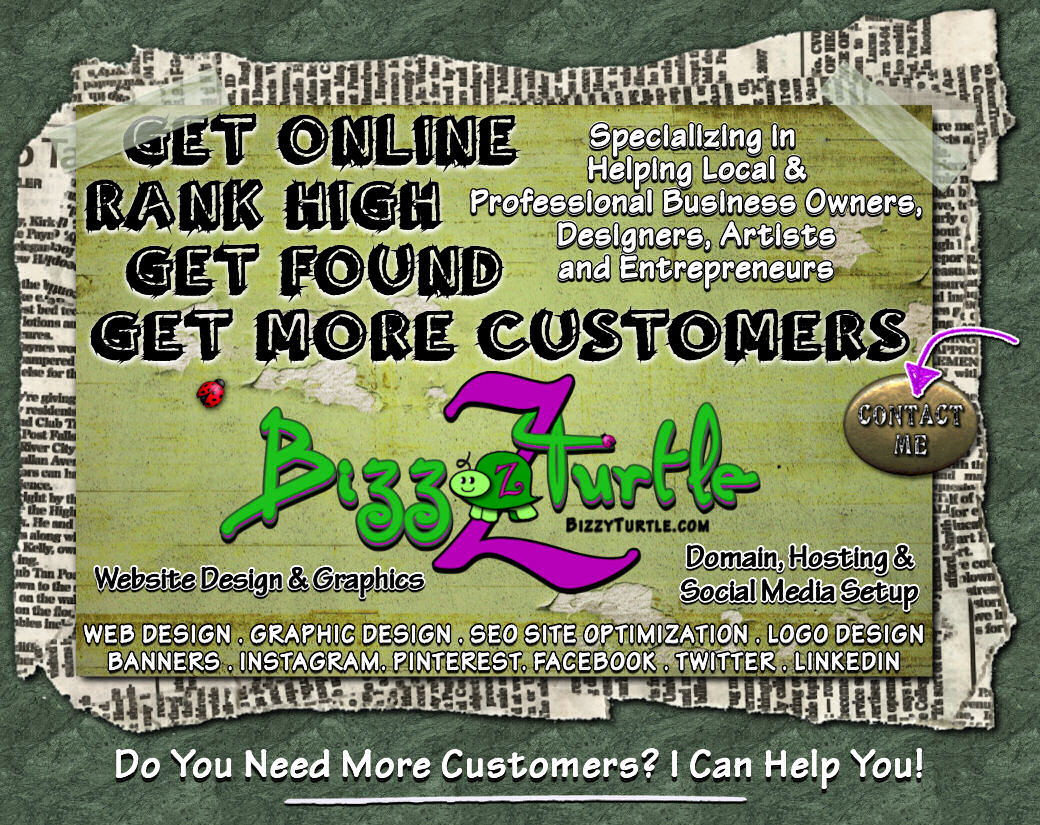 Web Design Graphic Design, SEO, Social Media for Small Business and Entrepreneurs